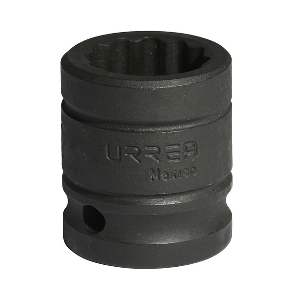 Urrea 1/2" drive 12-point short impact socket 24MM 7424MT